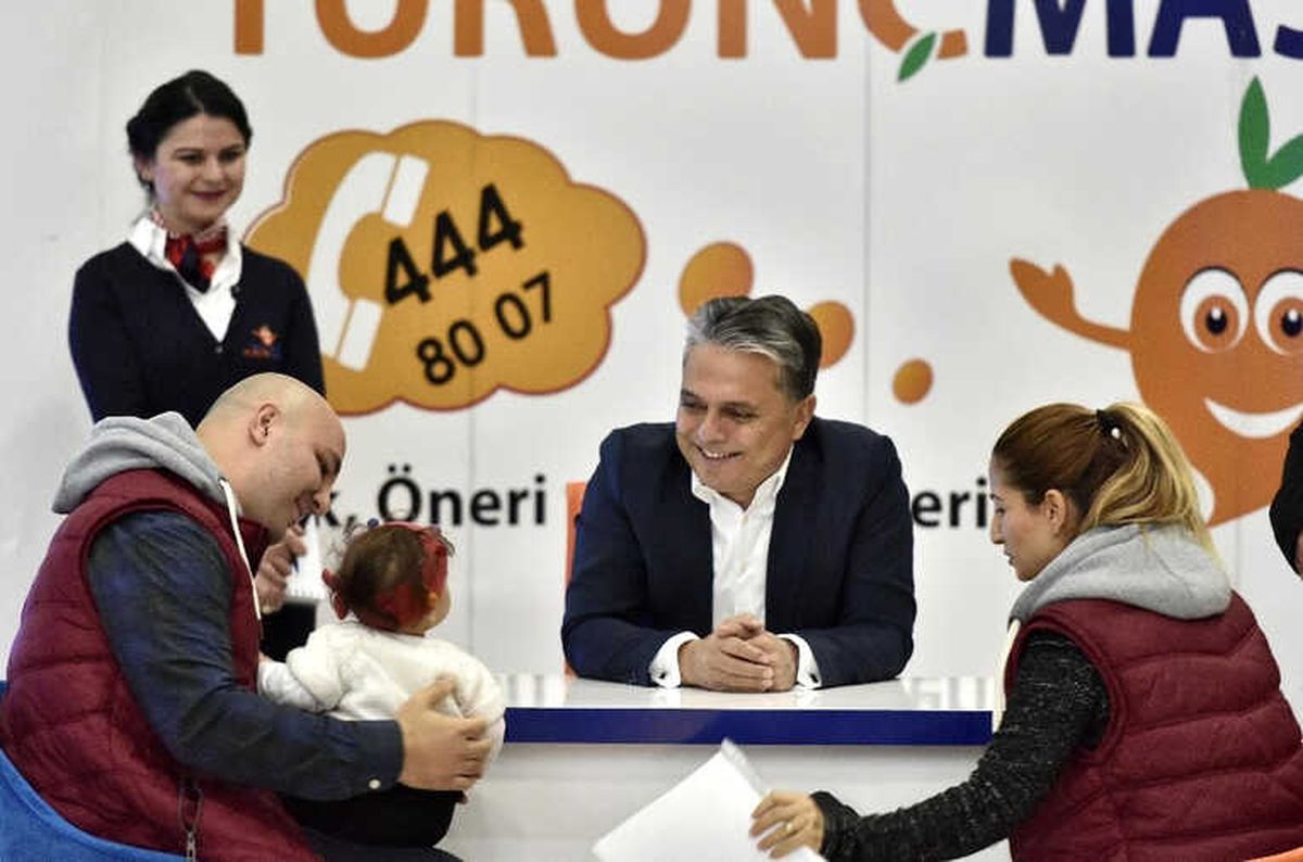 Başkan Uysal\'dan Randevusuz Görüşme