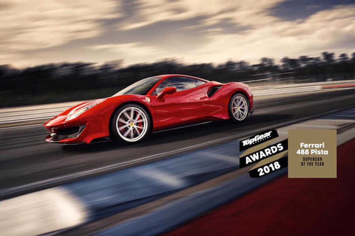 Ferrari 488 Pista: Bbc Top Gear, Yılın Süper Otomobili