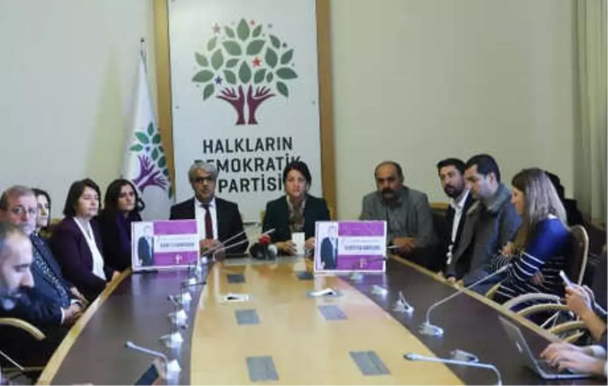 Hdp\'li Milletvekillerinin Açlık Grevi Devam Ediyor