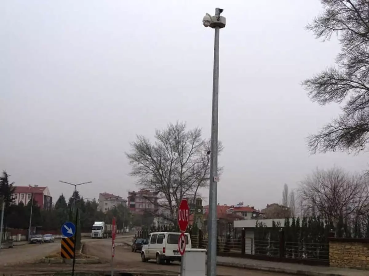 Hisarcık\'ta Mobese Kurulum Çalışmaları Tamamlandı