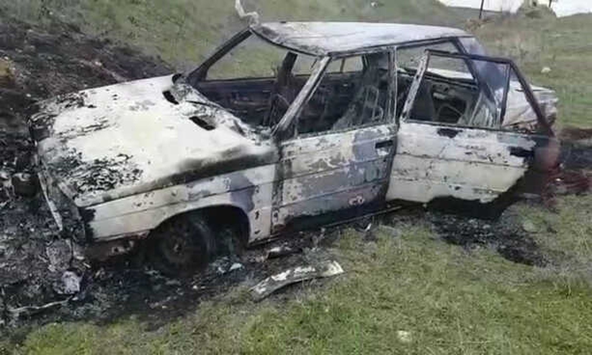 Malkara\'da Bir Otomobil Küle Dönmüş Halde Bulundu