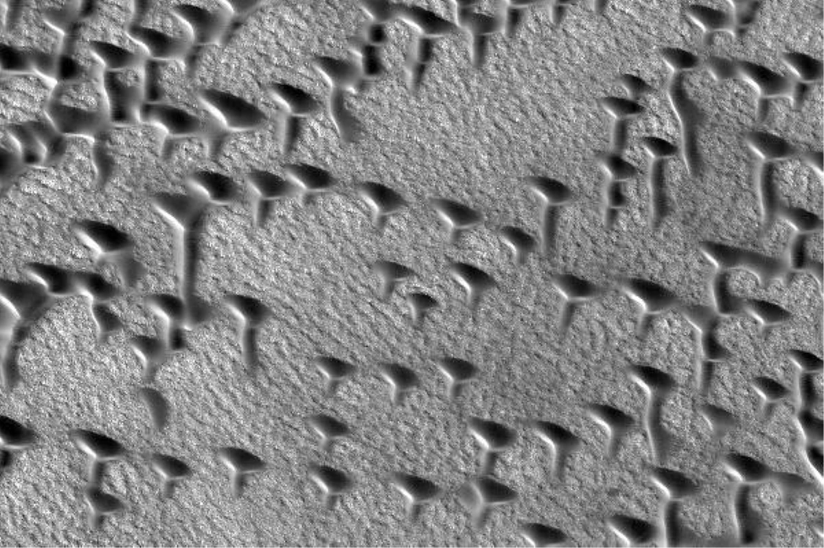 Nasa, Mars\'taki Kum Tepelerini Görüntüledi