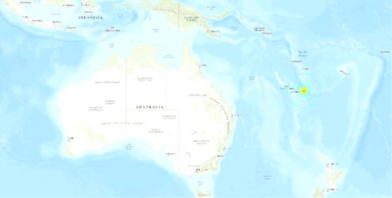 Pasifik Okyanusu\'nda 7.5 Büyüklüğünde Deprem