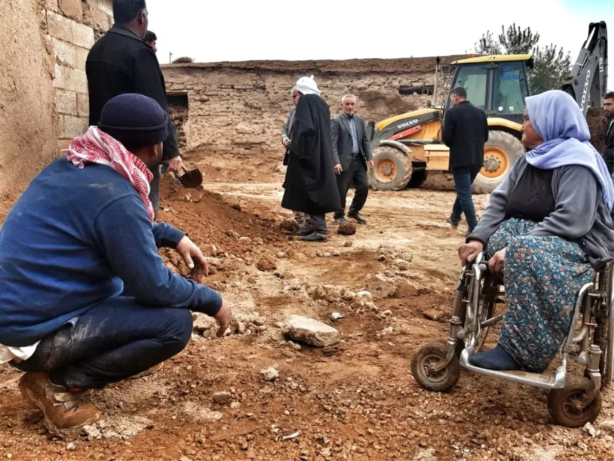 Şanlıurfa\'da Çöken Ahırın Altında Kalan Hayvanlar Telef Oldu