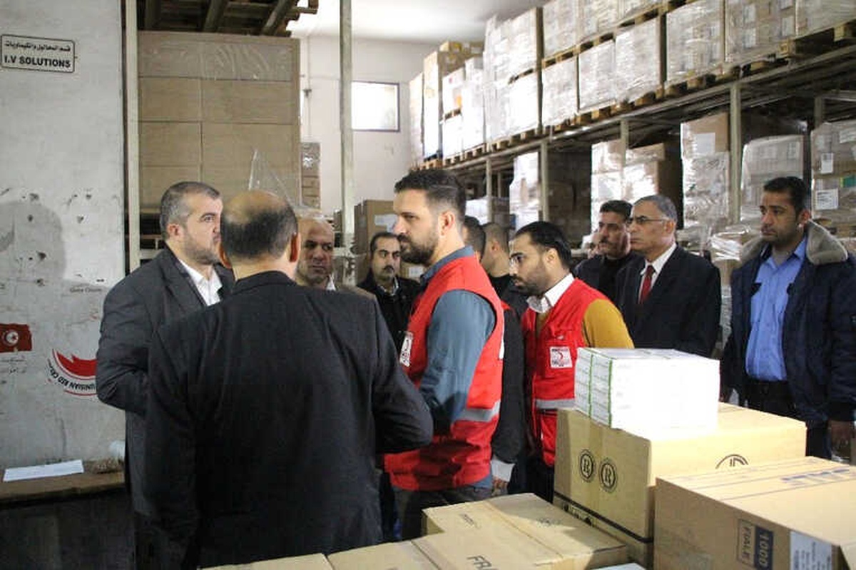 Türk Kızılayı\'ndan Gazzelilere Yardım Eli