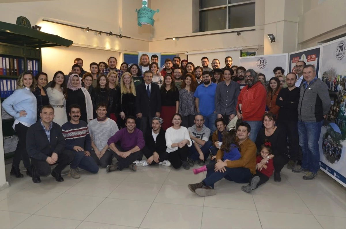 Başkan Ataç\'tan 100 Gönüllü Gence Teşekkür
