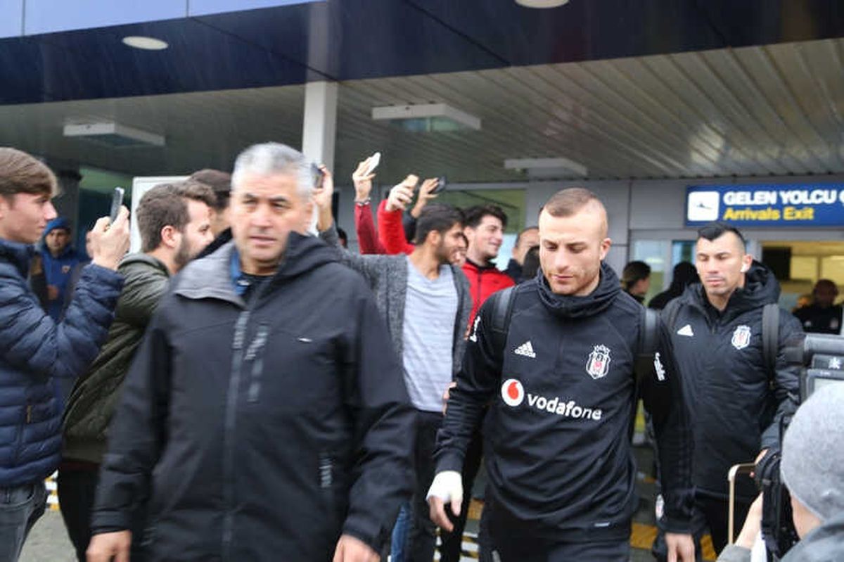 Beşiktaş, Alanya\'ya Geldi