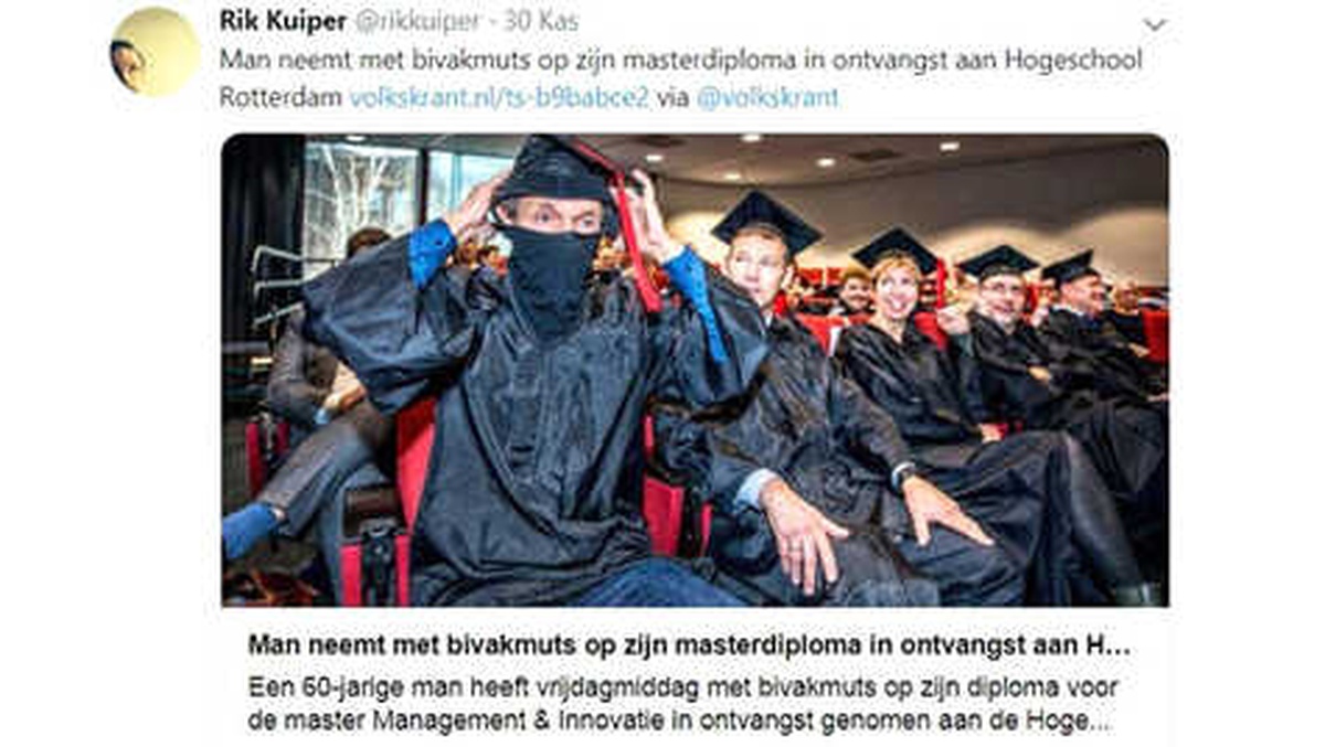 Burka Yasağına, Kar Maskeli Protesto