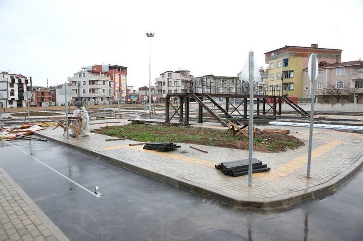 Darıca Trafik Eğitim Parkı Tamamlanıyor