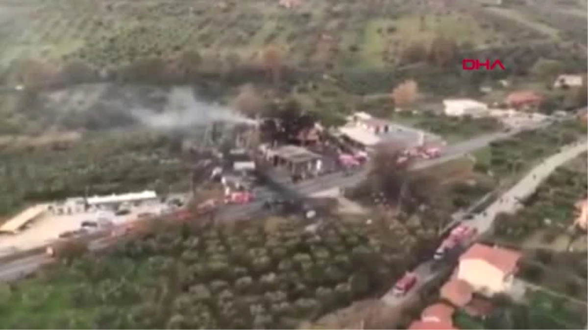 Dha Dış - 2 Kişinin Öldüğü Patlamanın Yaşandığı İstasyon, Havadan Görüntülendi