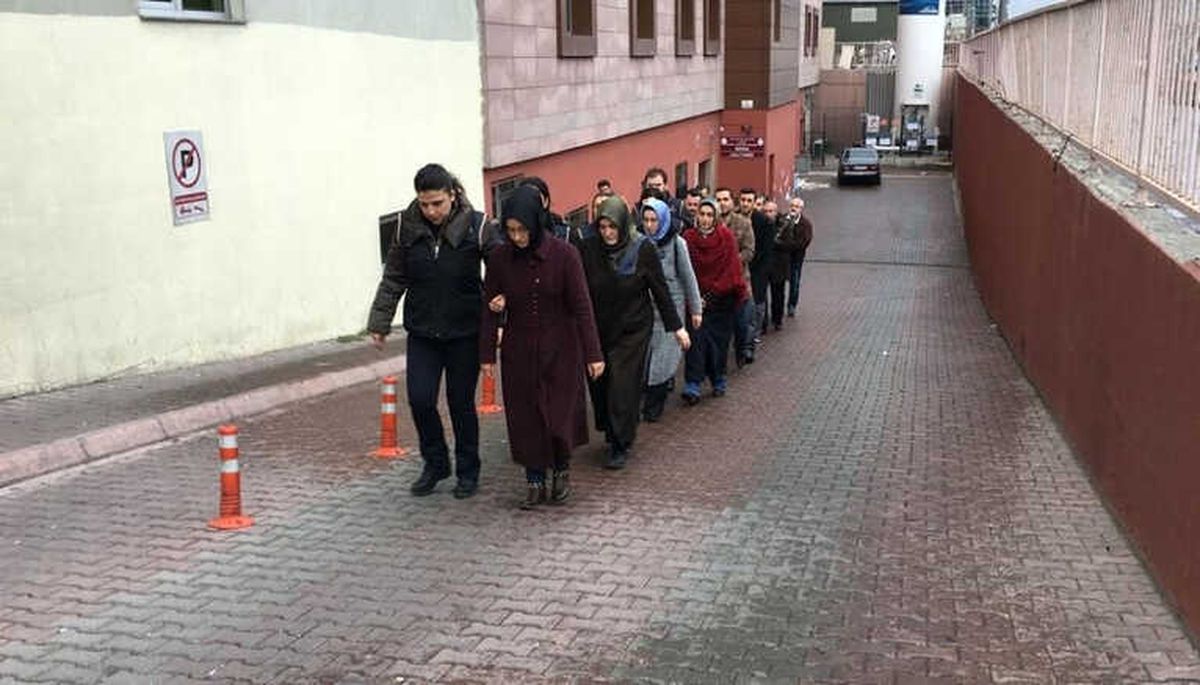 Fetö Operasyonunda Gözaltına Alınan 11 Şahıs Adliyede
