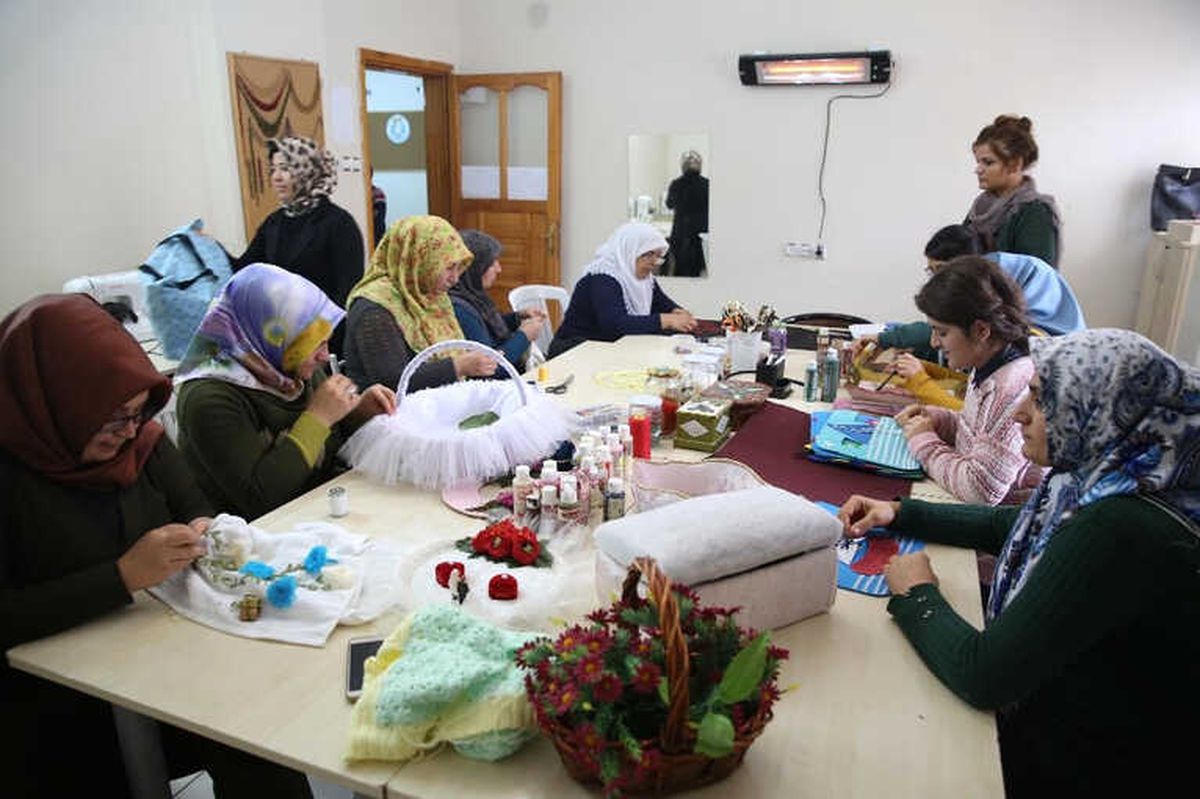 Haliliye\'de 5 Bin Kadın Meslek Öğrendi