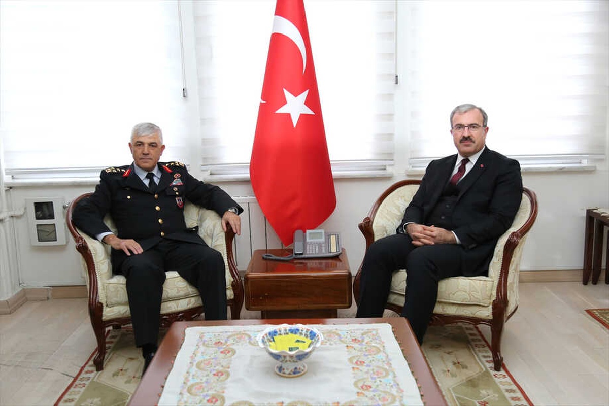 Jandarma Genel Komutanı Orgeneral Çetin, Kütahya\'da