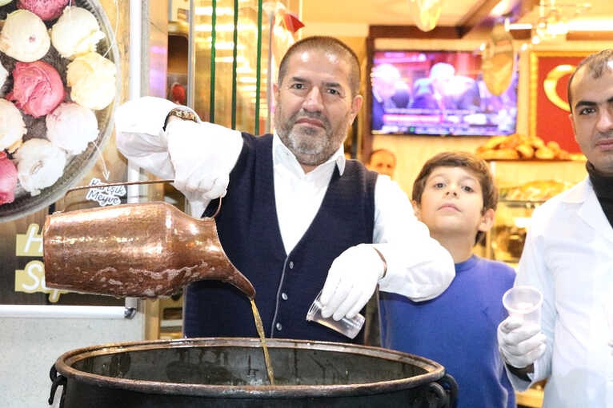 Kış Mevsiminin Vazgeçilmezi \'Ravanda Şerbeti\'