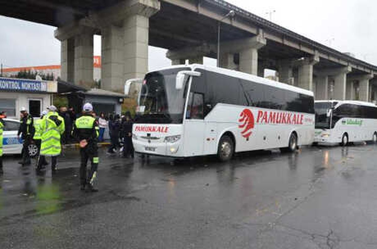 Otogarda Kış Lastiği Denetimi