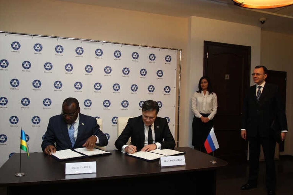 Rusya ve Ruanda Nükleer Enerjinin Barışçıl Kullanımı İçin Anlaşma İmzaladı