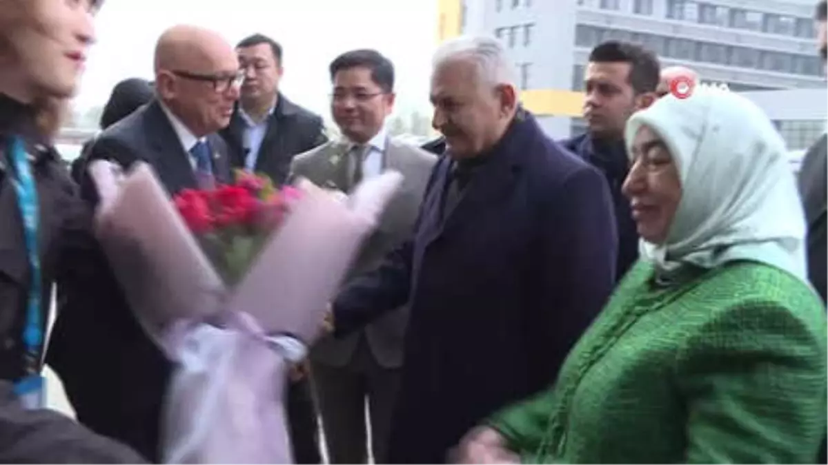 TBMM Başkanı Yıldırım Çin\'de Zte Firmasını Ziyaret Etti