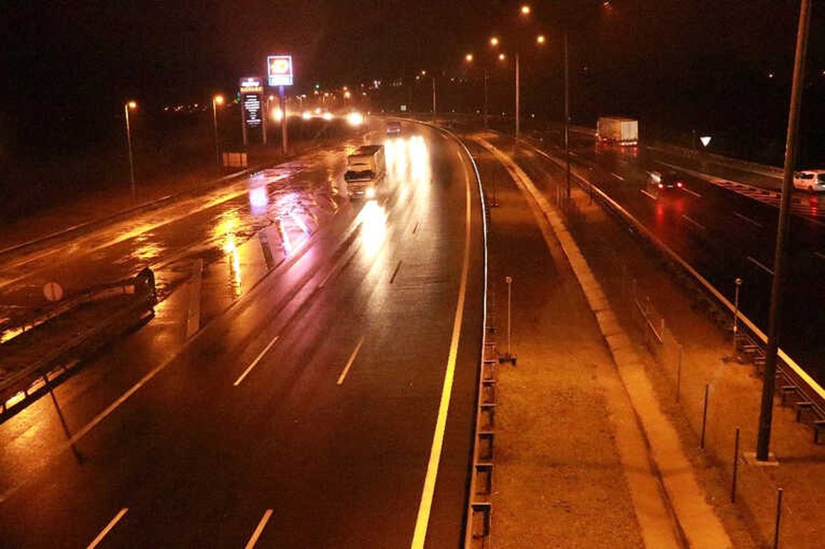 Tem Otoyolu Ankara Yönü Trafiğe Açıldı