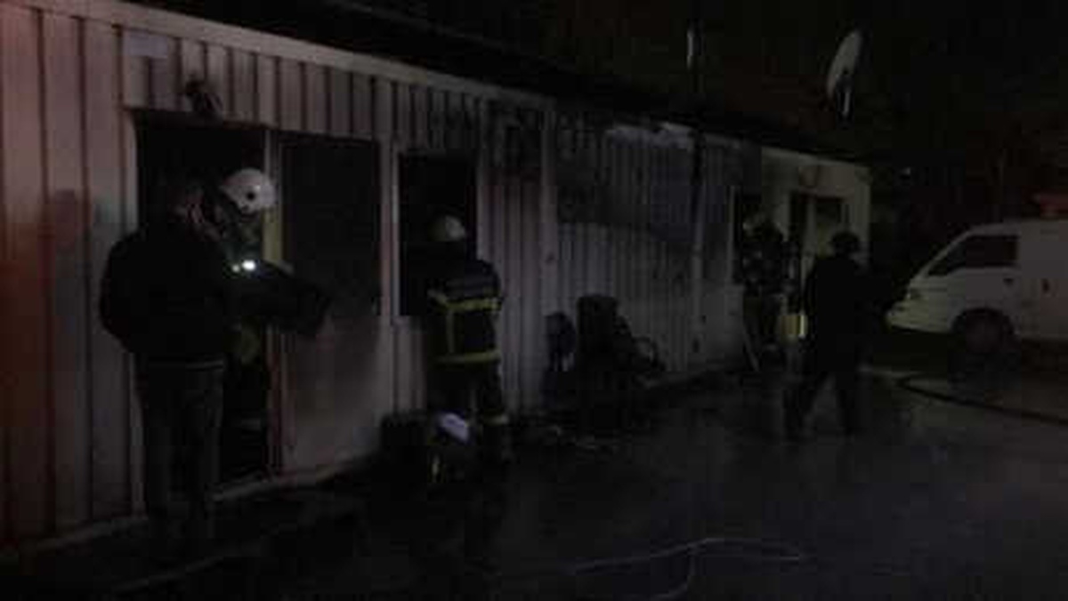 Tır Dorsesi Şasesi Üreten Atölyenin Ofisi Küle Döndü