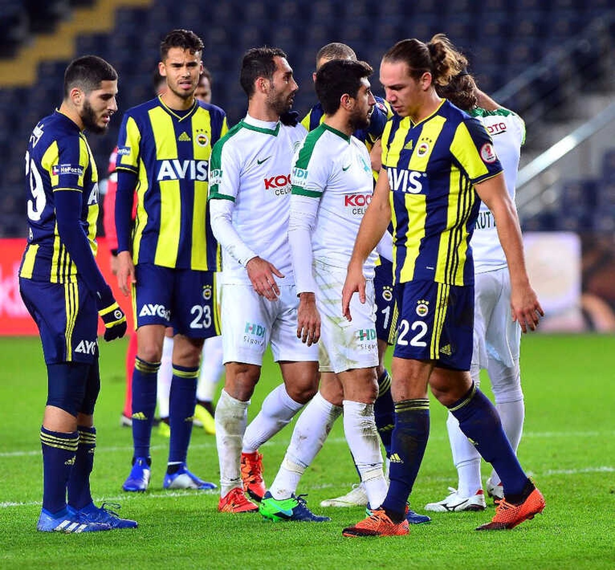 Ziraat Türkiye Kupası: Fenerbahçe: 0 - Giresunspor: 0 (İlk Yarı)
