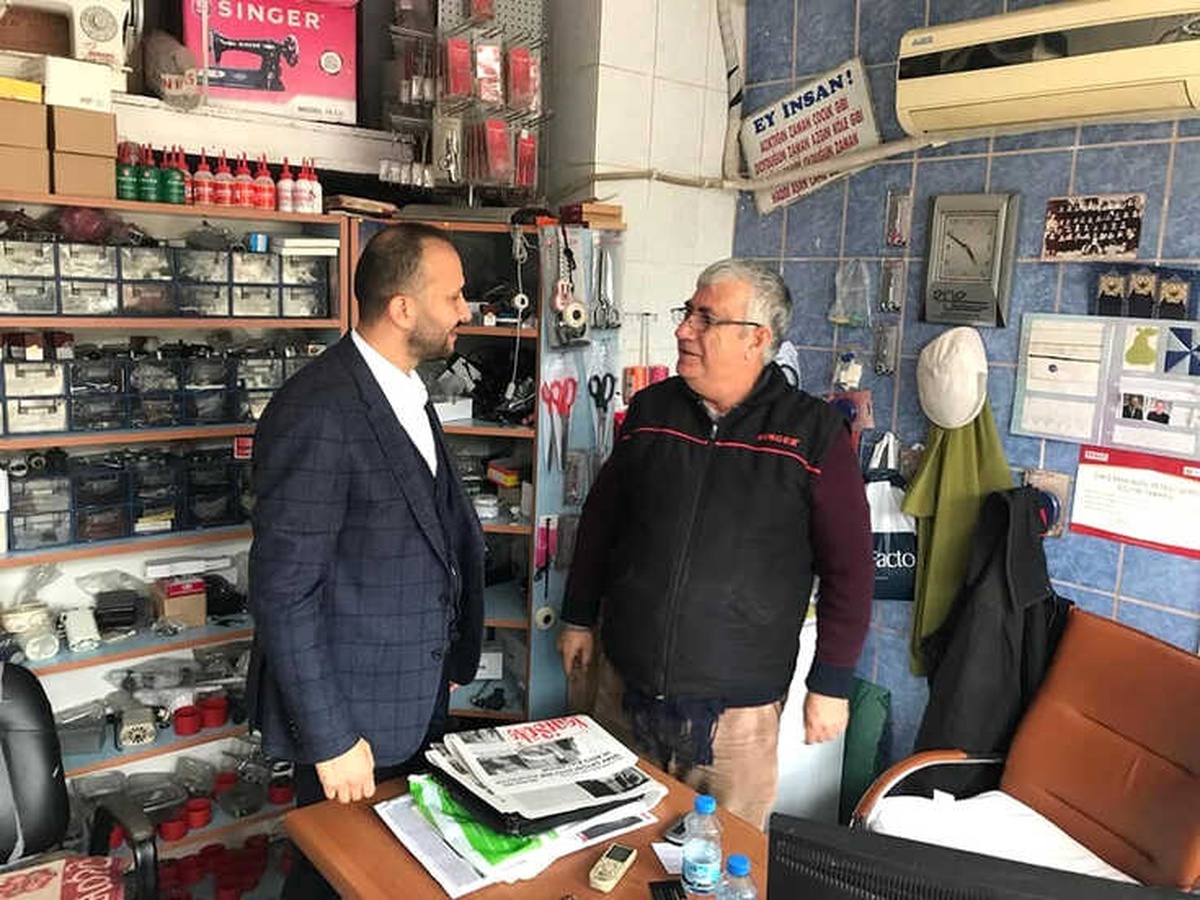 Ak Partili Erürker, Söke\'de Vatandaşlarla Buluştu