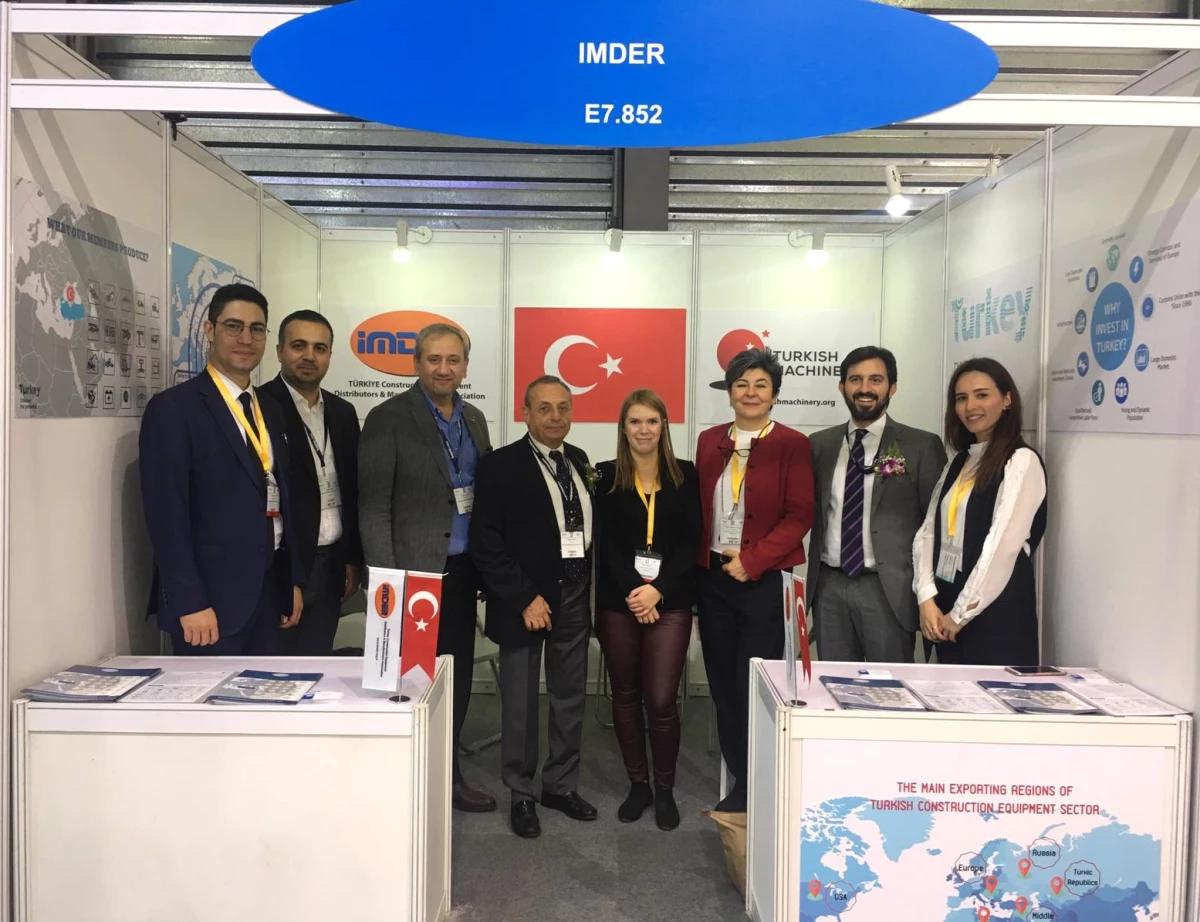 Asya\'nın En Büyük İş Makinaları Fuarı Bauma Chına\'da Türkiye Rüzgarı Esti