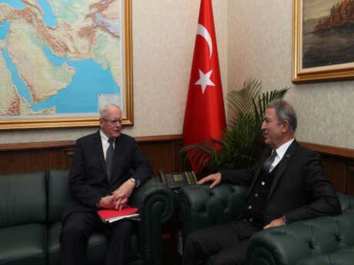 Bakan Akar, ABD\'li Jeffrey ile Suriye\'deki Gelişmeleri Görüştü
