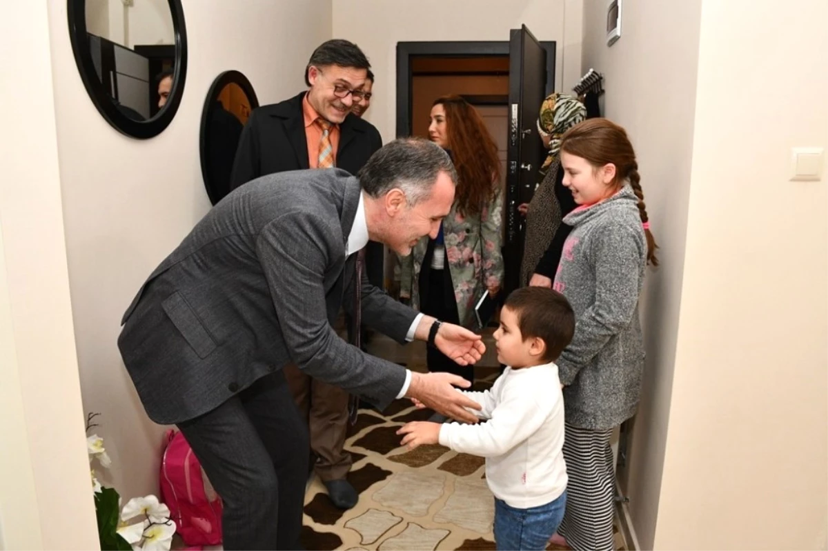 Başkan Taban\'dan Engelli Ailelere Ziyaret