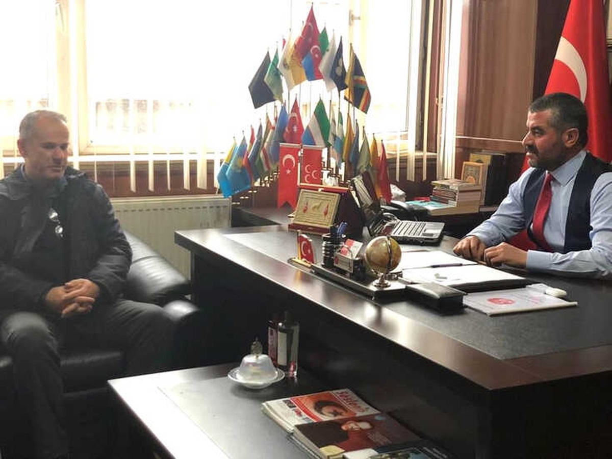 Demard Derneğinden MHP\'ye Ziyaret