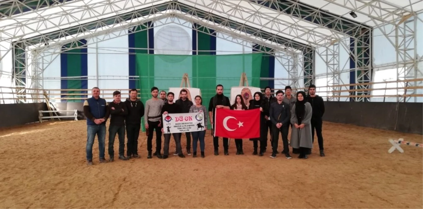 Düzce Üniversitesi Binicilik ve Geleneksel Türk Okçuluğu Topluluğu Getok Bölge Liglerinde Kazandı