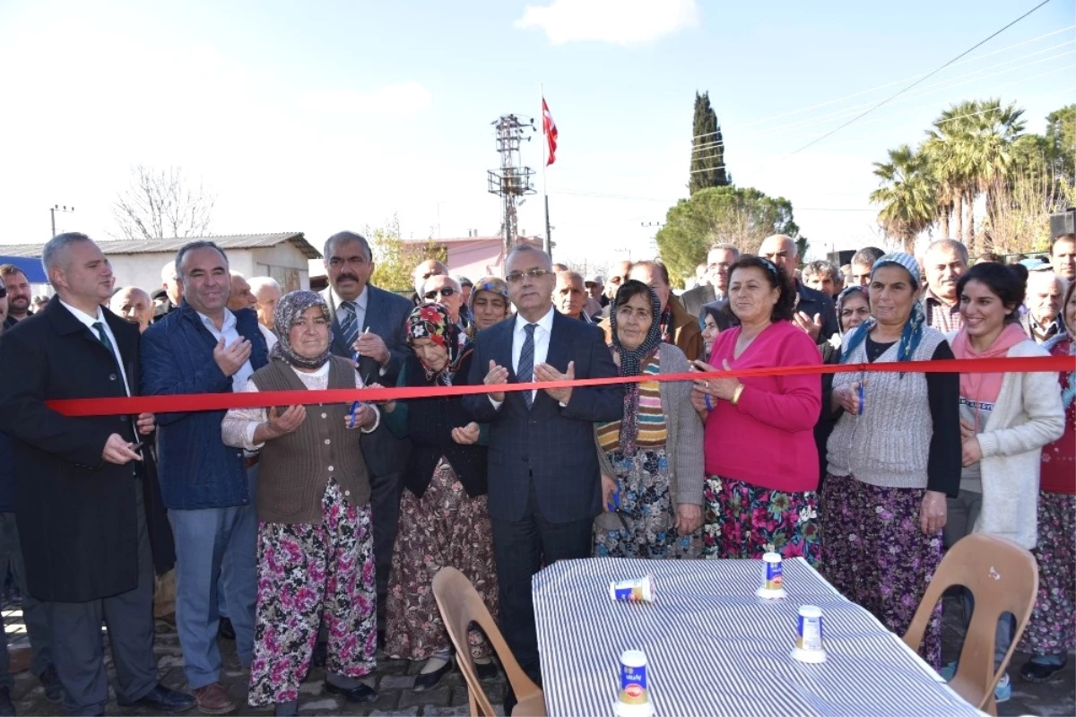 Emirhacılı Süt Toplama Merkezi Dualarla Açıldı