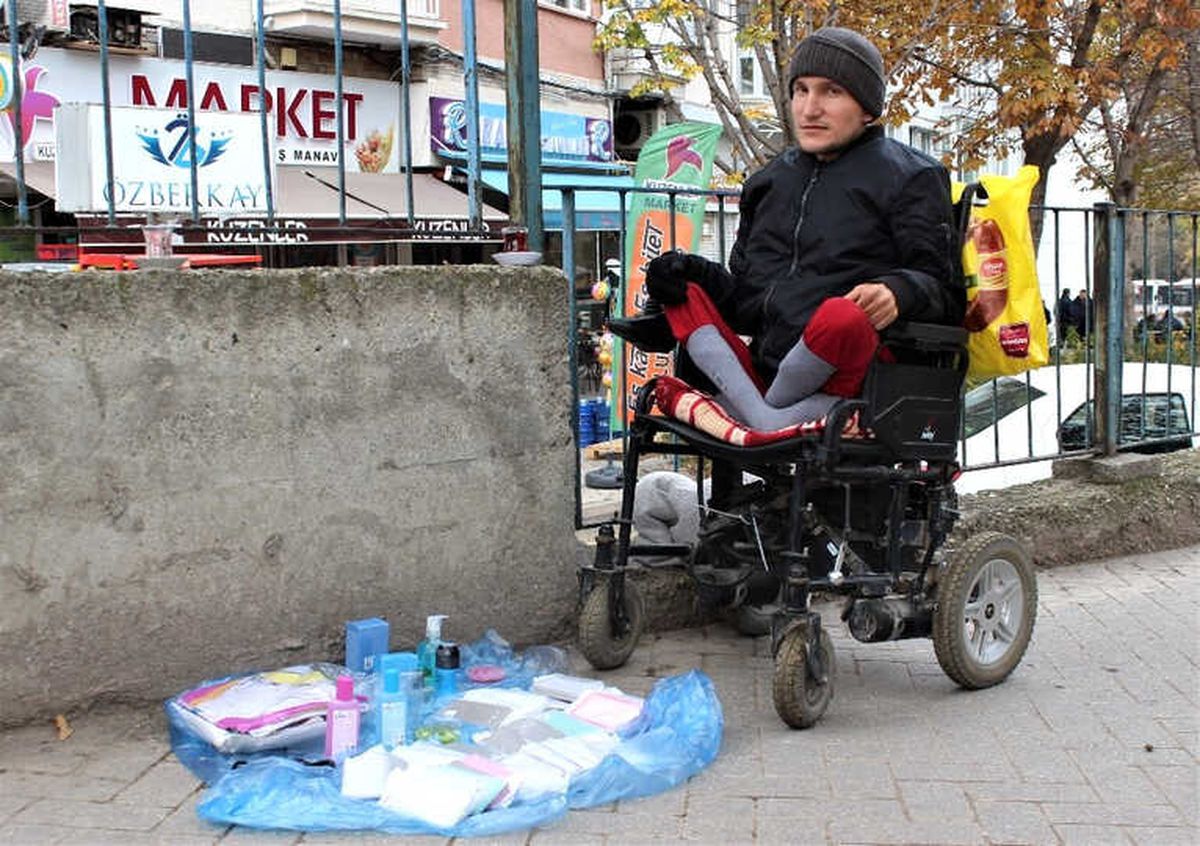 Engelli Gencin Hayat Mücadelesi Yürek Burktu