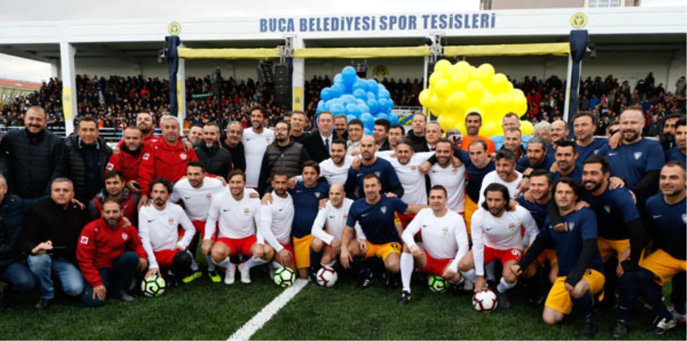 Eski Futbolcular, Spor Tesisi Açılışında Buluştu