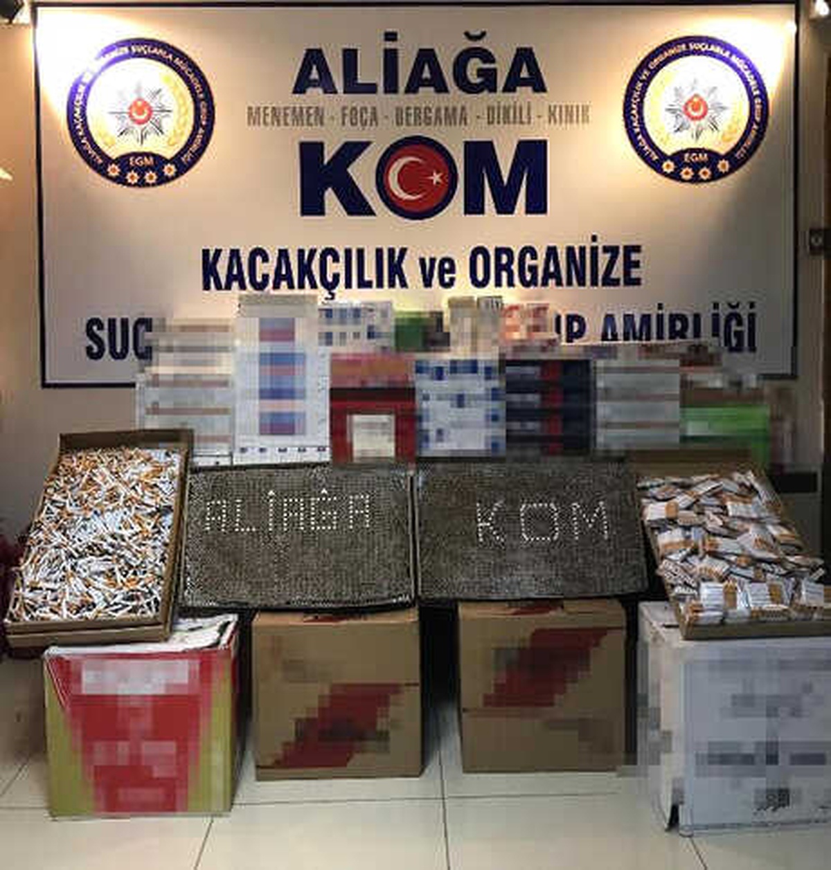 Gümrük Kaçağı Sigara ve Tütün Mamulleri ile Yakalandılar
