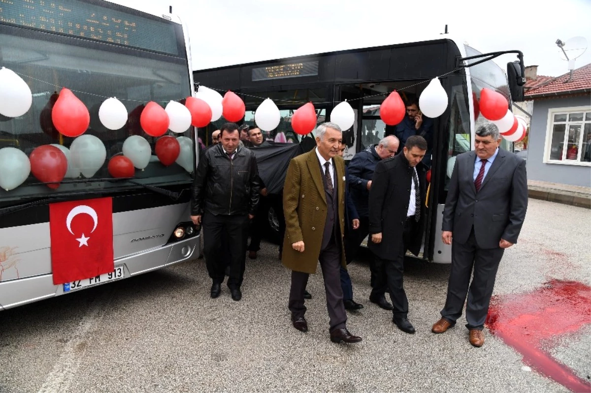 Isparta\'ya Yeni Otobüs Hattı ve Körüklü Otobüs Kazandırıldı
