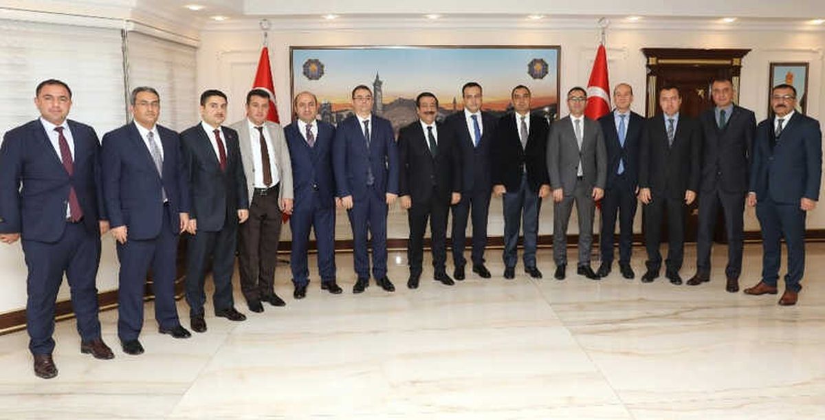 Kaymakamlardan Başkan Atilla\'ya Ziyaret