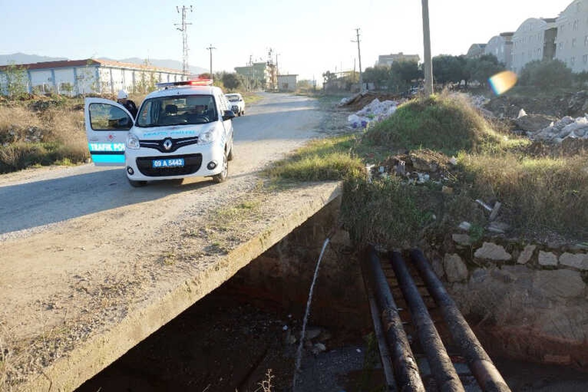 Köprüden Uçup Boru Hattını Kırdı, Hastanede Düştüm Dedi