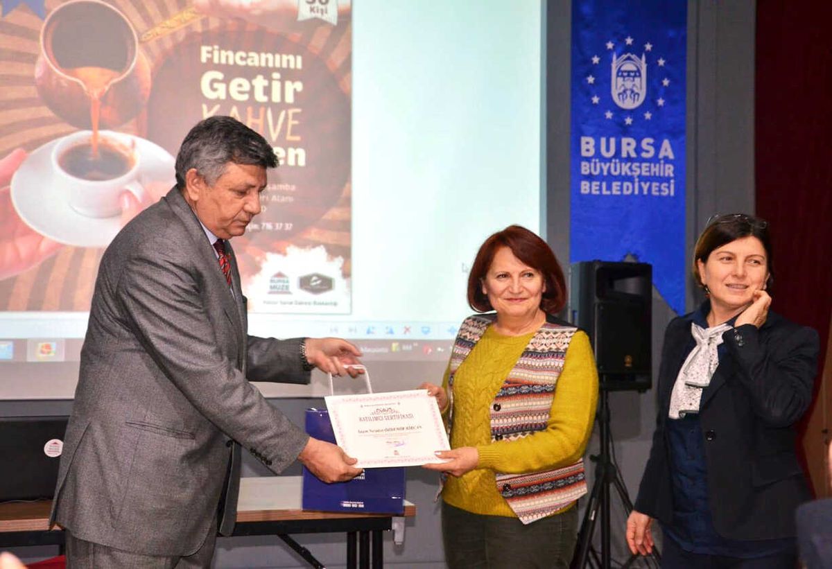 Müzede kahve keyfi