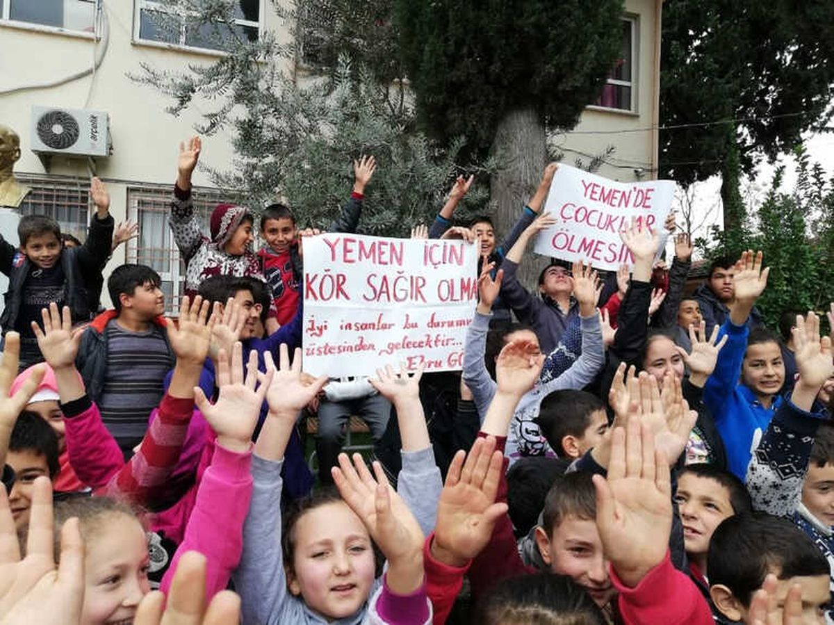 Öğrencilerden Yemen\'e Yardım