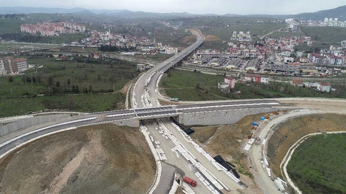 Ordu Çevre Yolu Mart Ayına Kaldı