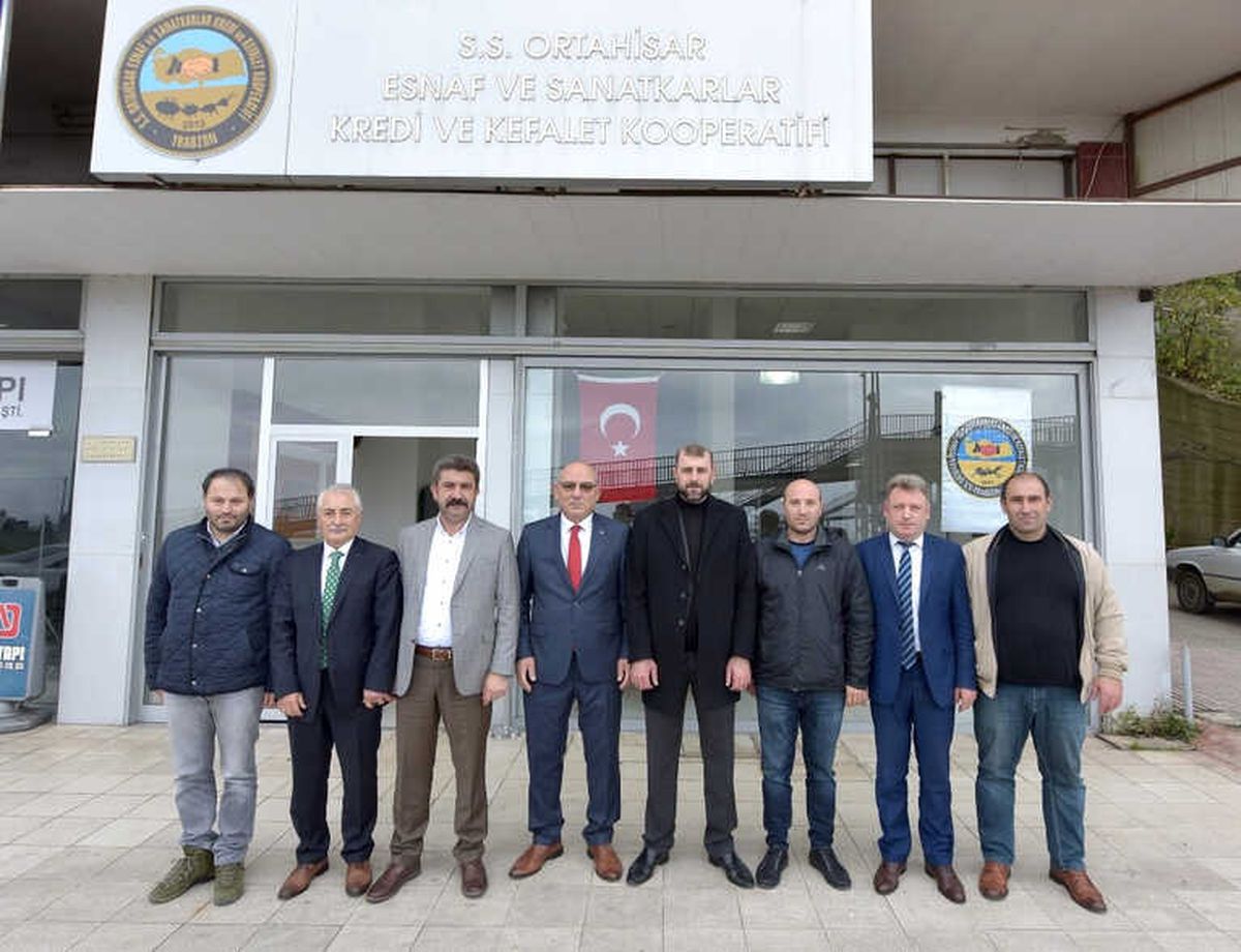 Tesob Başkanı Kara\'dan Selim\'e "Hayırlı Olsun" Ziyareti