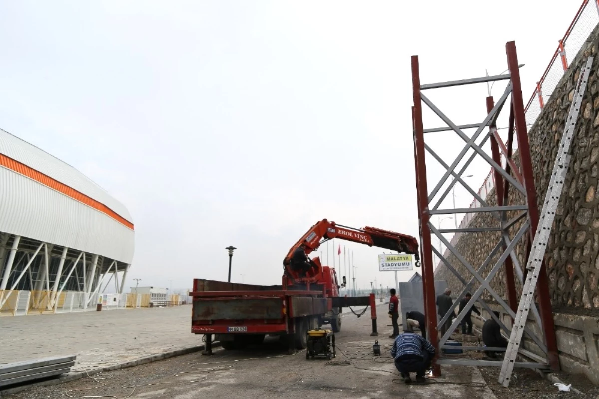 Yeni Malatya Stadı\'nda Merdiven Sayısı Artıyor