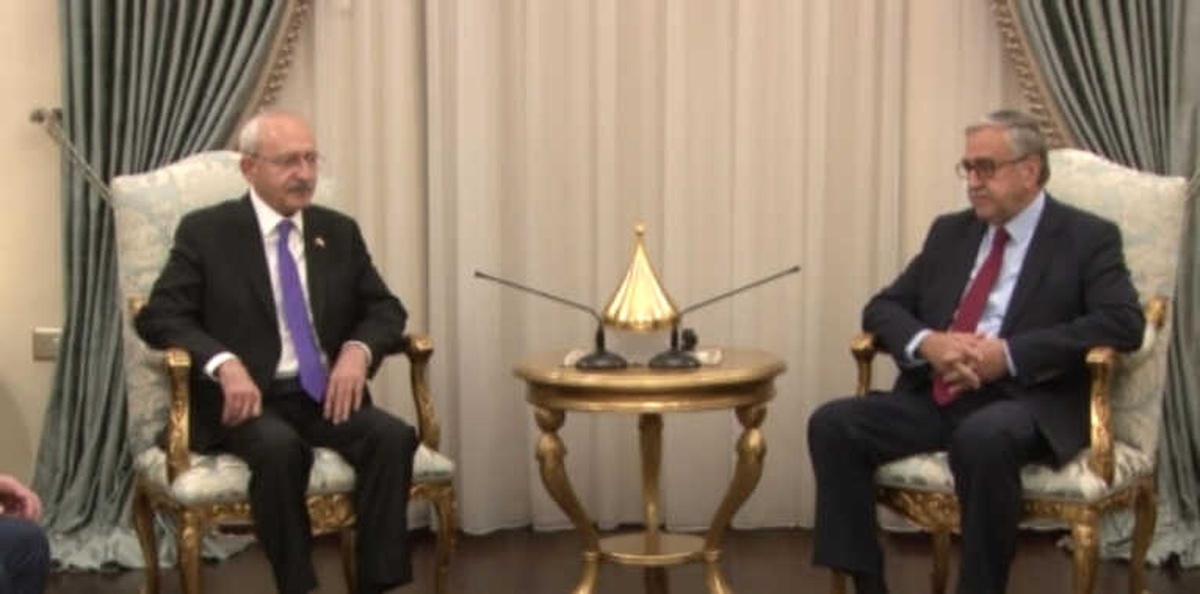 Yıldırım KKTC Cumhurbaşkanı Akıncı ile Görüştü