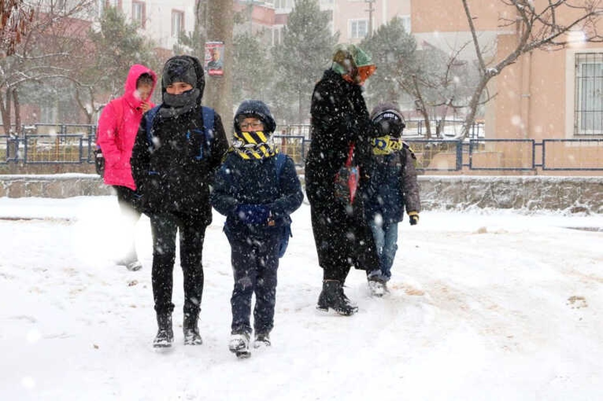 Yozgat Güne Beyaz Örtü ile Uyandı