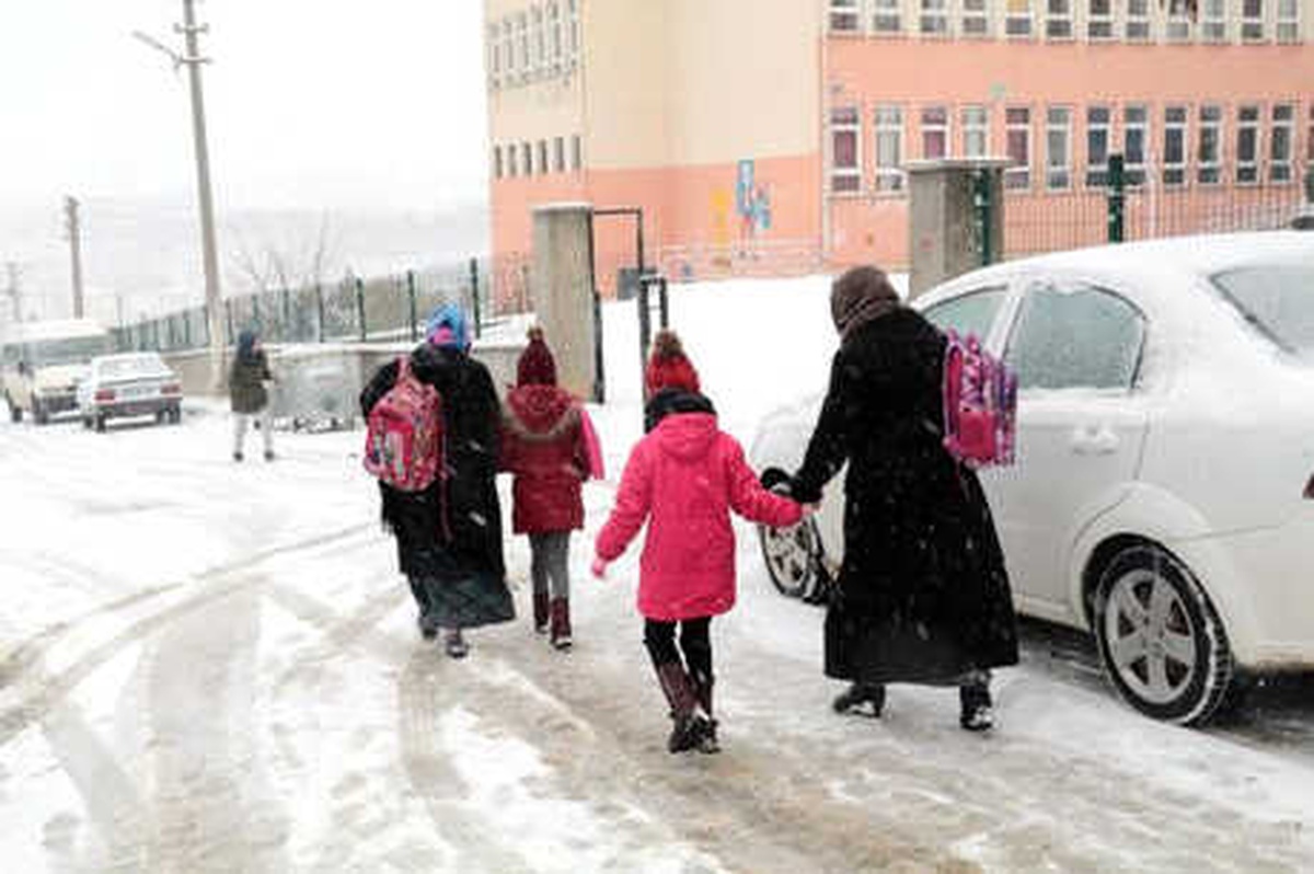 Yozgat Kent Merkezi Beyaza Büründü