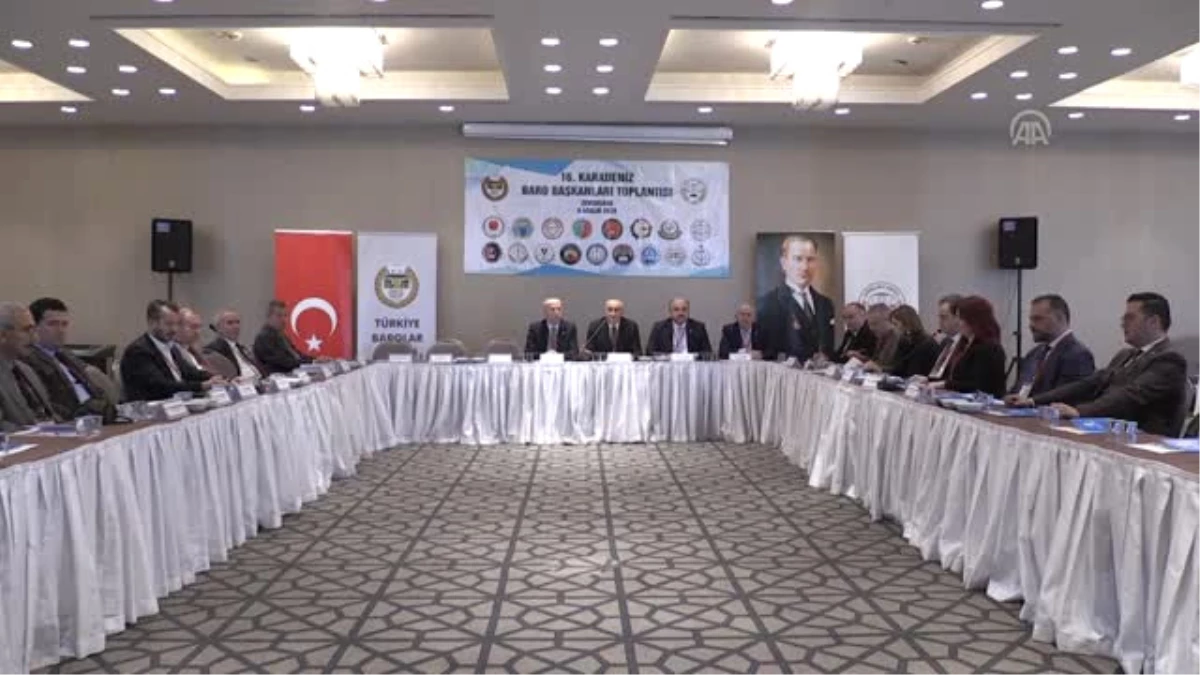 16. Karadeniz Genişletilmiş Baro Başkanları" Toplantısı