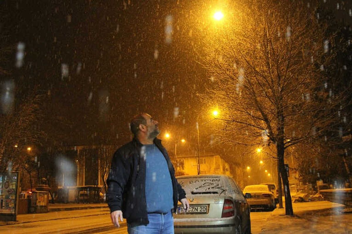 Ardahan\'da Kar Yağışı