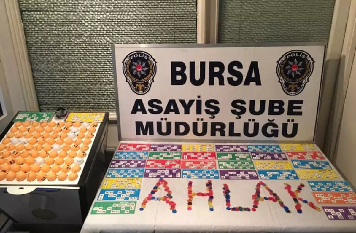 Bursa\'da Tombala Operasyonu