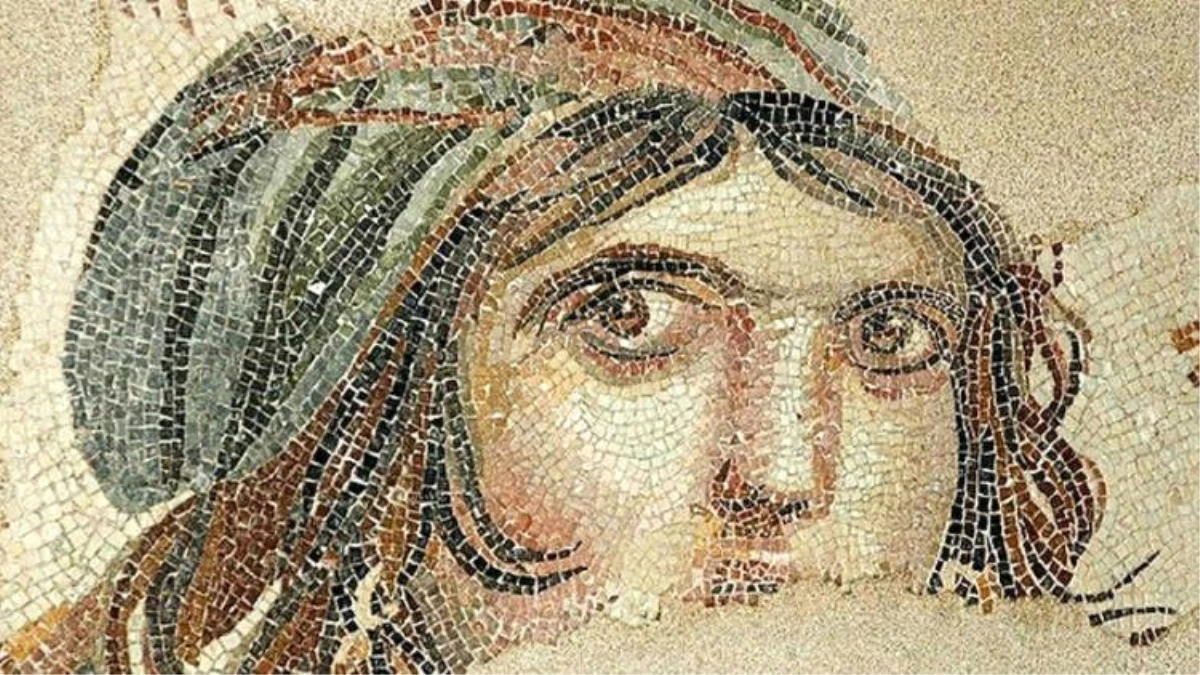 Çingene Kızı" Mozaiğinin ABD\'den Gaziantep\'e Getirilen 12 Parçası, Zeugma Mozaik Müzesi\'nde Kültür...