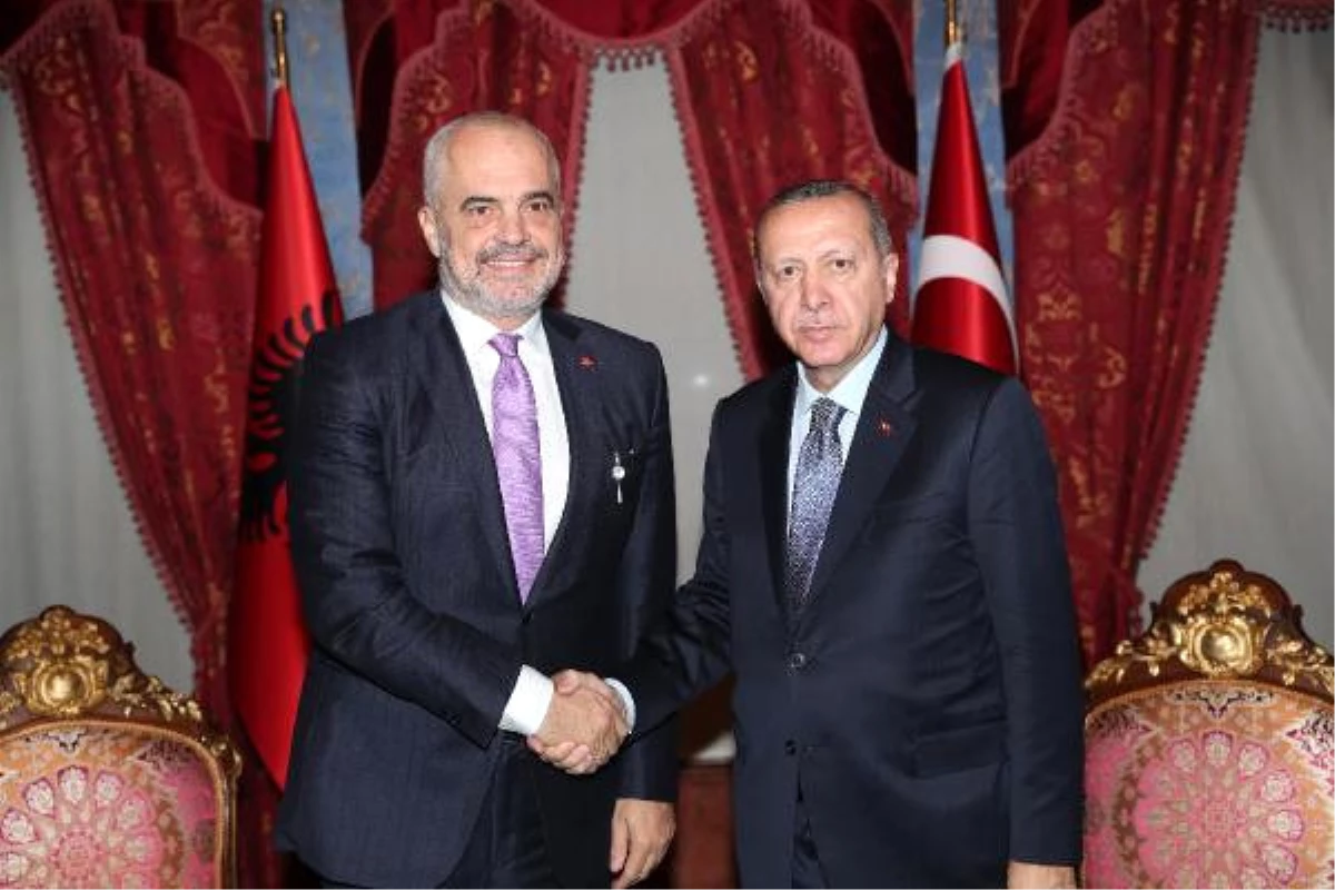 Erdoğan Arnavutluk Başbakanını Kabul Etti